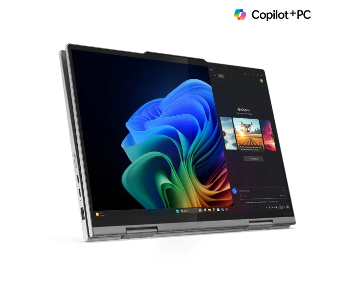 Lenovo ThinkPad X1 2 in 1 Gen 10, CPU: Core Ultra 7 266V, RAM: RAM 16 GB, Ổ cứng: SSD 512GB, Độ phân giải: Full HD+, Card đồ họa: Intel Arc Graphics, Kích thước màn hình: 14 inch, Loại màn hình: Laptop 2 in 1, Hệ điều hành: Windows 11, Màu sắc: Thunder Grey - hình số , 2 image