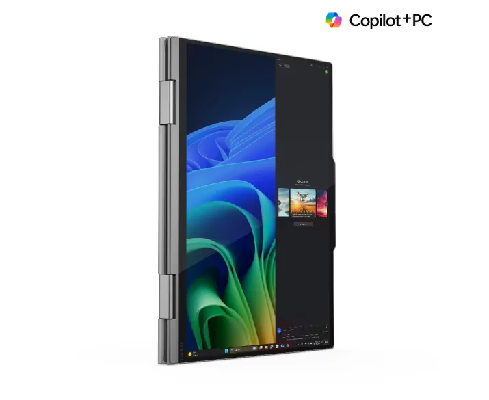 Lenovo ThinkPad X1 2 in 1 Gen 10, CPU: Core Ultra 7 266V, RAM: RAM 16 GB, Ổ cứng: SSD 512GB, Độ phân giải: Full HD+, Card đồ họa: Intel Arc Graphics, Kích thước màn hình: 14 inch, Loại màn hình: Laptop 2 in 1, Hệ điều hành: Windows 11, Màu sắc: Thunder Grey - hình số , 3 image