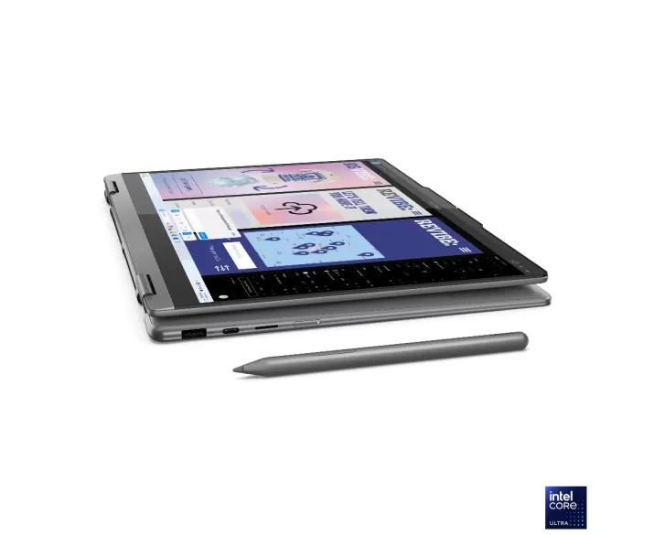 Lenovo Yoga 7 2 in 1 14ILL10, CPU: Core Ultra 5 226V, RAM: RAM 16 GB, Ổ cứng: SSD 512GB, Độ phân giải : Full HD+, Card đồ họa: Intel Arc Graphics, Kích thước màn hình: 14 inch, Loại màn hình: Laptop Touch, Hệ điều hành: Windows 11, Màu sắc: Luna Grey - hình số , 9 image