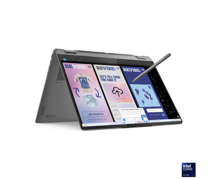 Lenovo Yoga 7 2 in 1 16ILL10, CPU: Core Ultra 5 226V, RAM: RAM 16 GB, Ổ cứng: SSD 512GB, Độ phân giải: Full HD+, Card đồ họa: Intel Arc Graphics, Kích thước màn hình: 16 inch, Loại màn hình: Laptop Touch, Hệ điều hành: Windows 11, Màu sắc: Luna Grey - hình số 