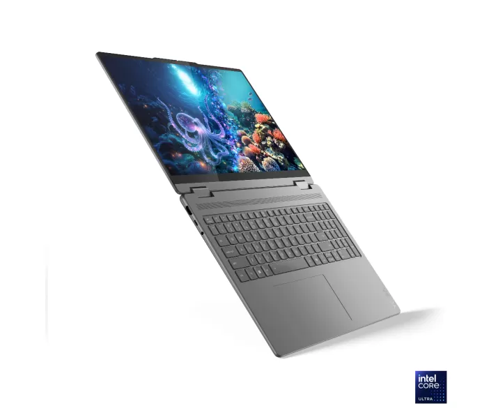 Lenovo Yoga 7 2 in 1 16ILL10, CPU: Core Ultra 5 226V, RAM: RAM 16 GB, Ổ cứng: SSD 512GB, Độ phân giải: Full HD+, Card đồ họa: Intel Arc Graphics, Kích thước màn hình: 16 inch, Loại màn hình: Laptop Touch, Hệ điều hành: Windows 11, Màu sắc: Luna Grey - hình số , 5 image