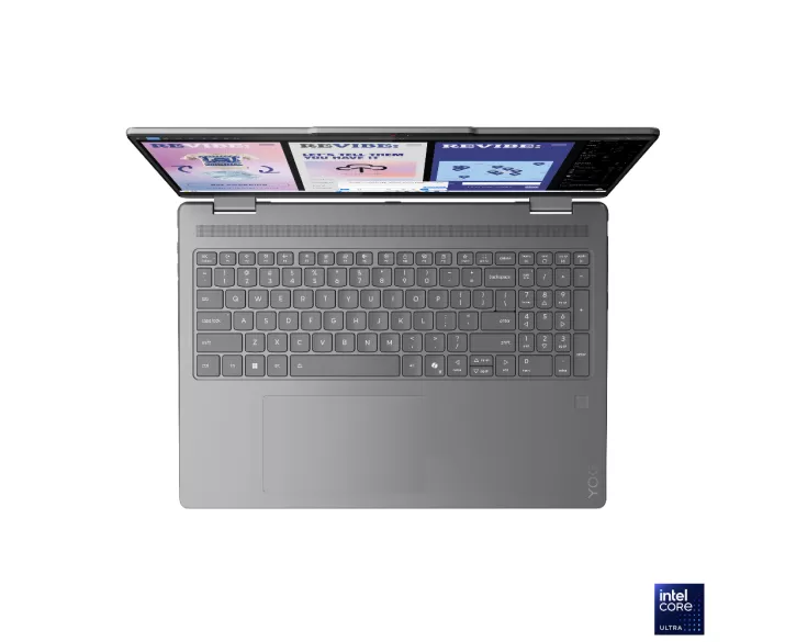 Lenovo Yoga 7 2 in 1 16ILL10, CPU: Core Ultra 5 226V, RAM: RAM 16 GB, Ổ cứng: SSD 512GB, Độ phân giải: Full HD+, Card đồ họa: Intel Arc Graphics, Kích thước màn hình: 16 inch, Loại màn hình: Laptop Touch, Hệ điều hành: Windows 11, Màu sắc: Luna Grey - hình số , 12 image