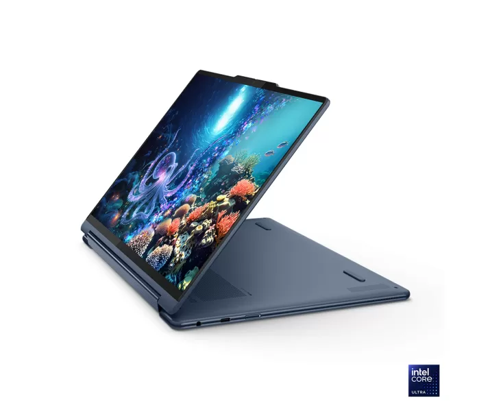 Lenovo Yoga 9 2 in 1 14ILL10, CPU: Core Ultra 7 256V, RAM: RAM 16 GB, Ổ cứng: SSD 512GB, Độ phân giải: Quad HD+, Card đồ họa: Intel Arc Graphics, Kích thước màn hình: 14 inch, Loại màn hình: Laptop Touch, Hệ điều hành: Windows 11, Màu sắc: Cosmic Blue - hình số , 6 image
