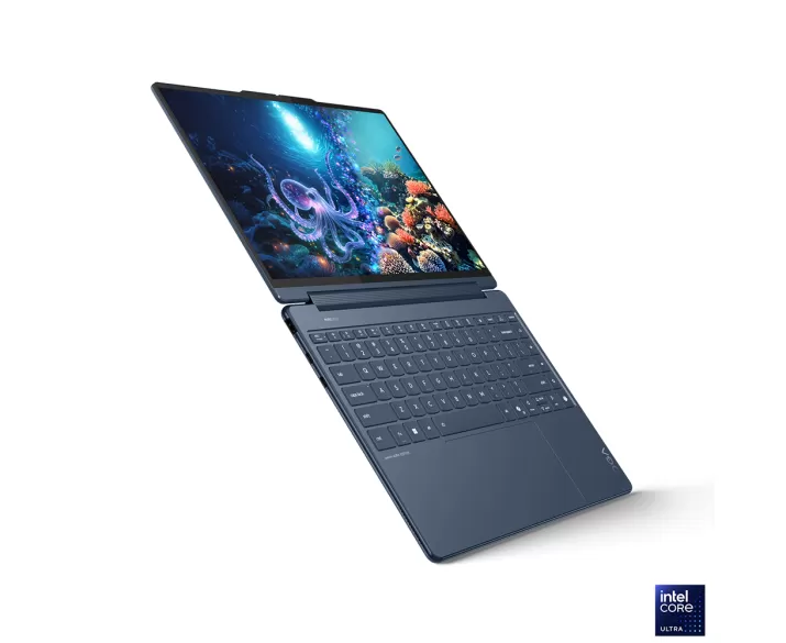 Lenovo Yoga 9 2 in 1 14ILL10, CPU: Core Ultra 7 256V, RAM: RAM 16 GB, Ổ cứng: SSD 512GB, Độ phân giải: Quad HD+, Card đồ họa: Intel Arc Graphics, Kích thước màn hình: 14 inch, Loại màn hình: Laptop Touch, Hệ điều hành: Windows 11, Màu sắc: Cosmic Blue - hình số , 8 image