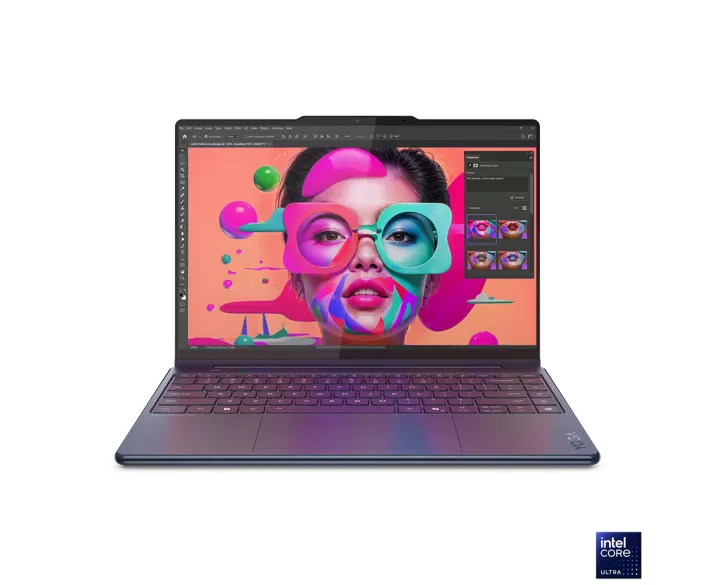 Lenovo Yoga 9 2 in 1 14ILL10, CPU: Core Ultra 7 256V, RAM: RAM 16 GB, Ổ cứng: SSD 512GB, Độ phân giải: Quad HD+, Card đồ họa: Intel Arc Graphics, Kích thước màn hình: 14 inch, Loại màn hình: Laptop Touch, Hệ điều hành: Windows 11, Màu sắc: Cosmic Blue - hình số , 5 image