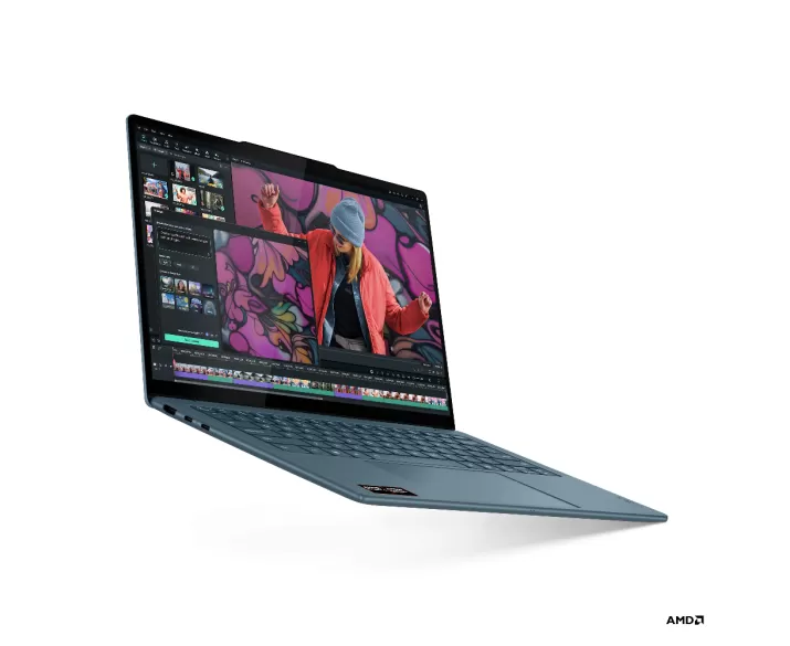 Lenovo Yoga Slim 7 14AKP10, CPU: Ryzen AI 5 340, RAM: RAM 16 GB, Ổ cứng: SSD 512GB, Độ phân giải: Full HD+, Card đồ họa: AMD Radeon Graphics, Kích thước màn hình: 14 inch, Loại màn hình: Laptop Non-Touch, Hệ điều hành: Windows 11, Màu sắc: Tidal Teal - hình số , 4 image