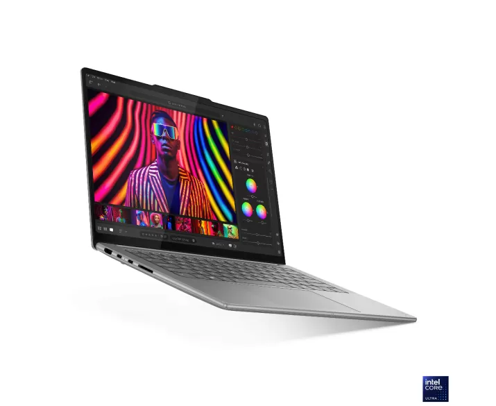 Lenovo Yoga Pro 7 14IAH10, CPU: Core Ultra 7 255H, RAM: RAM 32 GB, Ổ cứng: SSD 1TB, Độ phân giải: Quad HD+, Card đồ họa: Intel Arc Graphics, Kích thước màn hình: 14 inch, Loại màn hình: Laptop Touch, Hệ điều hành: Windows 11, Màu sắc: Luna Grey - hình số , 5 image