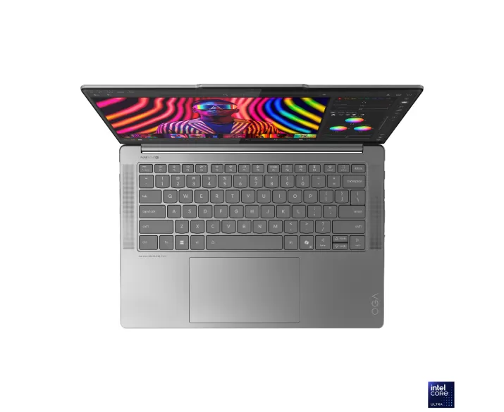 Lenovo Yoga Pro 7 14IAH10, CPU: Core Ultra 7 255H, RAM: RAM 32 GB, Ổ cứng: SSD 1TB, Độ phân giải: Quad HD+, Card đồ họa: Intel Arc Graphics, Kích thước màn hình: 14 inch, Loại màn hình: Laptop Touch, Hệ điều hành: Windows 11, Màu sắc: Luna Grey - hình số , 2 image
