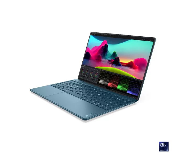 Lenovo Yoga Slim 9 14ILL10, CPU: Core Ultra 7 256V, RAM: RAM 16 GB, Ổ cứng: SSD 1TB, Độ phân giải: Ultra HD+, Card đồ họa: Intel Arc Graphics, Kích thước màn hình: 14 inch, Loại màn hình: Laptop Touch, Hệ điều hành: Windows 11, Màu sắc: Tidal Teal - hình số , 9 image