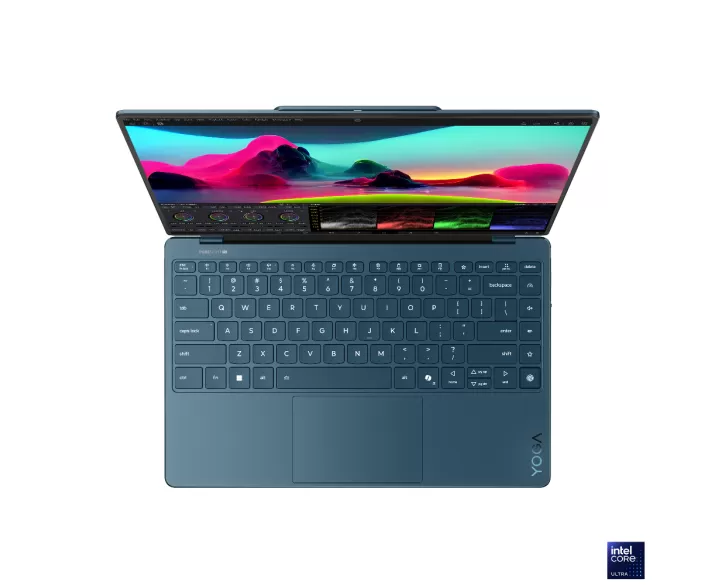 Lenovo Yoga Slim 9 14ILL10, CPU: Core Ultra 7 256V, RAM: RAM 16 GB, Ổ cứng: SSD 1TB, Độ phân giải: Ultra HD+, Card đồ họa: Intel Arc Graphics, Kích thước màn hình: 14 inch, Loại màn hình: Laptop Touch, Hệ điều hành: Windows 11, Màu sắc: Tidal Teal - hình số , 6 image