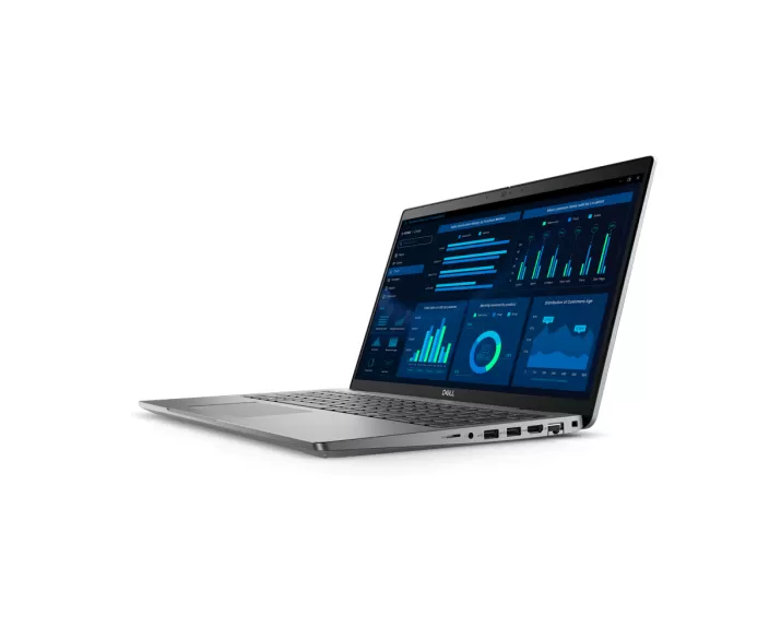 Dell Precision 3581, CPU: Core i7 13700H, RAM: RAM 32GB, Ổ cứng: SSD 512GB, Độ phân giải: FHD, Card đồ họa: NVIDIA RTX A1000, Màu sắc: Dark Gray - hình số , 4 image
