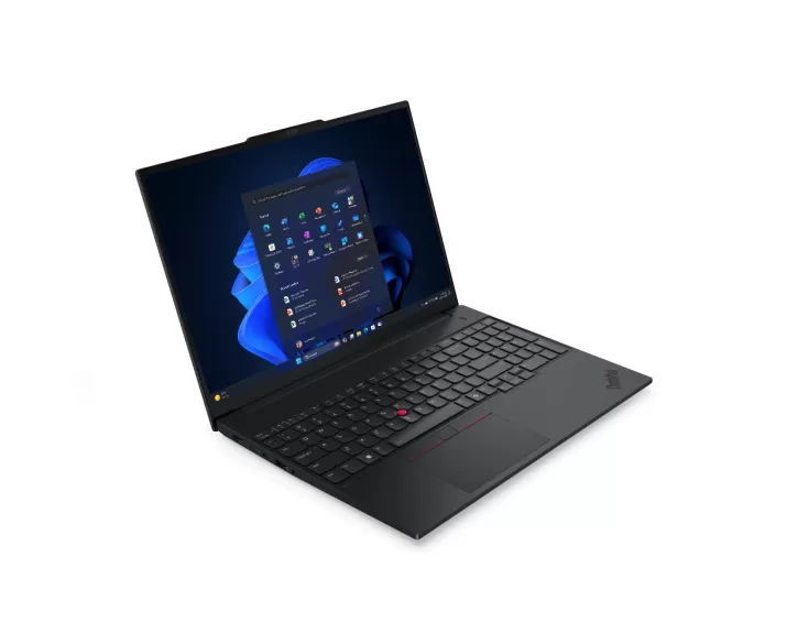 Lenovo ThinkPad E16 Gen 3, CPU: Core Ultra 5 225U, RAM: RAM 16 GB, Ổ cứng: SSD 512GB, Độ phân giải : Full HD+, Card đồ họa: Intel Graphic, Kích thước màn hình: 16 inch, Loại màn hình: Laptop Non-Touch, Hệ điều hành: Windows 11, Màu sắc: Black - hình số , 13 image