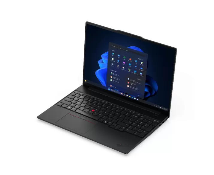 Lenovo ThinkPad E16 Gen 3, CPU: Core Ultra 5 225U, RAM: RAM 16 GB, Ổ cứng: SSD 512GB, Độ phân giải : Full HD+, Card đồ họa: Intel Graphic, Kích thước màn hình: 16 inch, Loại màn hình: Laptop Non-Touch, Hệ điều hành: Windows 11, Màu sắc: Black - hình số , 3 image