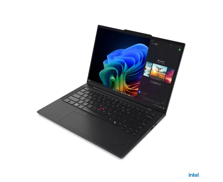 Lenovo Thinkpad T14s Gen 6, CPU: Core Ultra 7 258V, RAM: RAM 32 GB, Ổ cứng: SSD 512GB, Độ phân giải: Full HD+, Card đồ họa: Intel Arc Graphics, Kích thước màn hình: 14 inch, Loại màn hình: Laptop Non-Touch, Hệ điều hành: Windows 11, Màu sắc: Black - hình số , 2 image