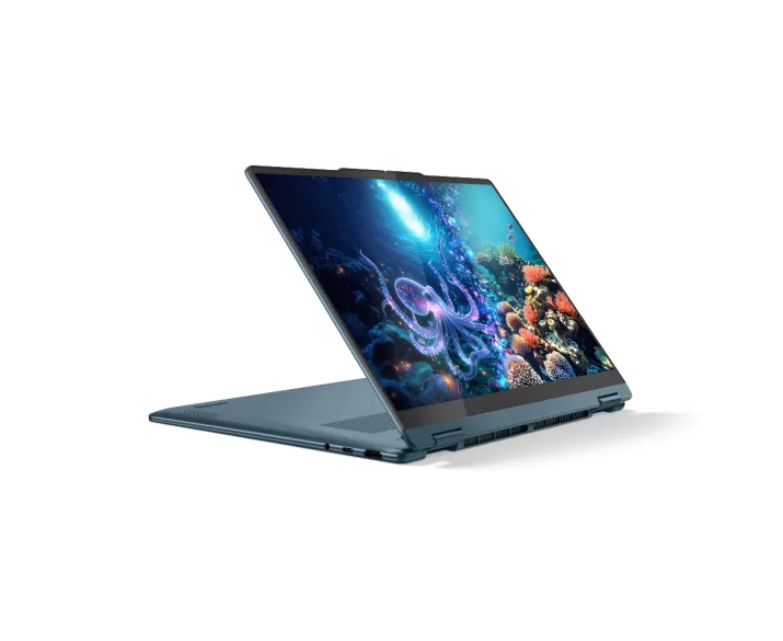 Lenovo Yoga 7 2 in 1 14AKP10, CPU: Ryzen AI 5 340, RAM: RAM 16 GB, Ổ cứng: SSD 512GB, Độ phân giải: Quad HD+, Card đồ họa: AMD Radeon Graphics, Kích thước màn hình: 14 inch, Loại màn hình: Laptop Touch, Hệ điều hành: Windows 11, Màu sắc: Tidal Teal - hình số , 10 image