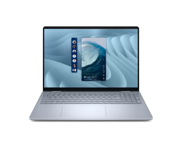 Dell 16 Plus 2 in 1 DB06250, CPU: Core Ultra 7 256V, RAM: RAM 16 GB, Ổ cứng: SSD 1TB, Độ phân giải: Full HD+, Màu sắc: Ice Blue - hình số , 10 image