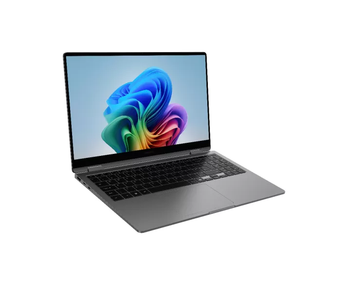 Samsung Galaxy Book 5 360, CPU: Core Ultra 7 256V, RAM: RAM 16 GB, Ổ cứng: SSD 1TB, Độ phân giải: Full HD, Card đồ họa: Intel Arc Graphics, Kích thước màn hình: 15.6 inch, Loại màn hình: Laptop Touch, Hệ điều hành: Windows 11 Home, Màu sắc: Dark Gray - hình số , 7 image
