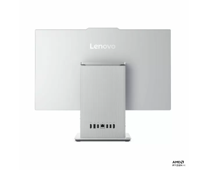 Lenovo IdeaCentre AIO 24AKP10, CPU: Core 5 220, RAM: RAM 32 GB, Ổ cứng: SSD 1TB, Độ phân giải: Full HD, Card đồ họa: AMD Radeon Graphics, Kích thước màn hình: 23.8 inch, Loại màn hình: Laptop Non-Touch, Hệ điều hành: Windows 11, Màu sắc: Cloud Grey - hình số , 2 image