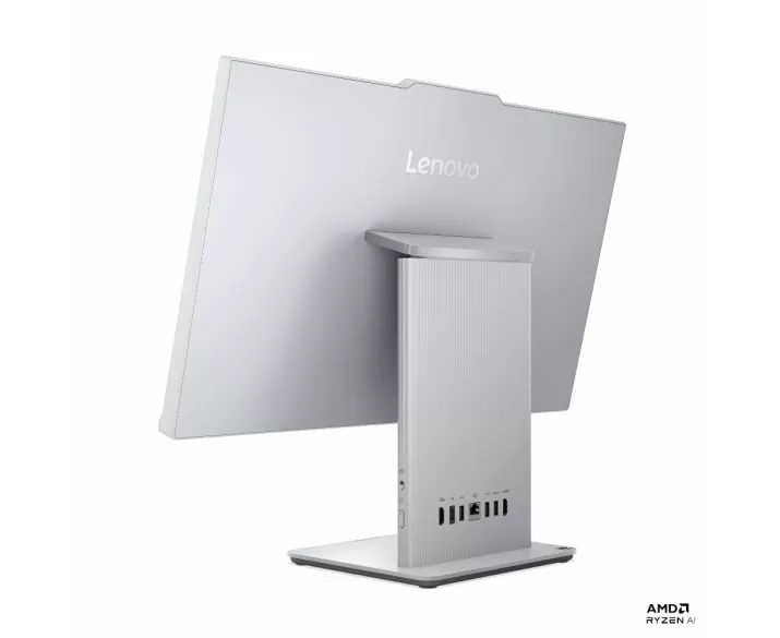 Lenovo IdeaCentre AIO 24AKP10, CPU: Core 5 220, RAM: RAM 32 GB, Ổ cứng: SSD 1TB, Độ phân giải: Full HD, Card đồ họa: AMD Radeon Graphics, Kích thước màn hình: 23.8 inch, Loại màn hình: Laptop Non-Touch, Hệ điều hành: Windows 11, Màu sắc: Cloud Grey - hình số , 6 image