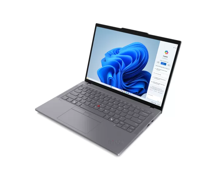 Lenovo Thinkpad T14 Gen 5, CPU: Core Ultra 7 155U, RAM: RAM 32 GB, Ổ cứng: SSD 512GB, Độ phân giải: Full HD+, Card đồ họa: Intel Graphic, Kích thước màn hình: 14 inch, Loại màn hình: Laptop Non-Touch, Hệ điều hành: Windows 11, Màu sắc: Grey - hình số , 2 image