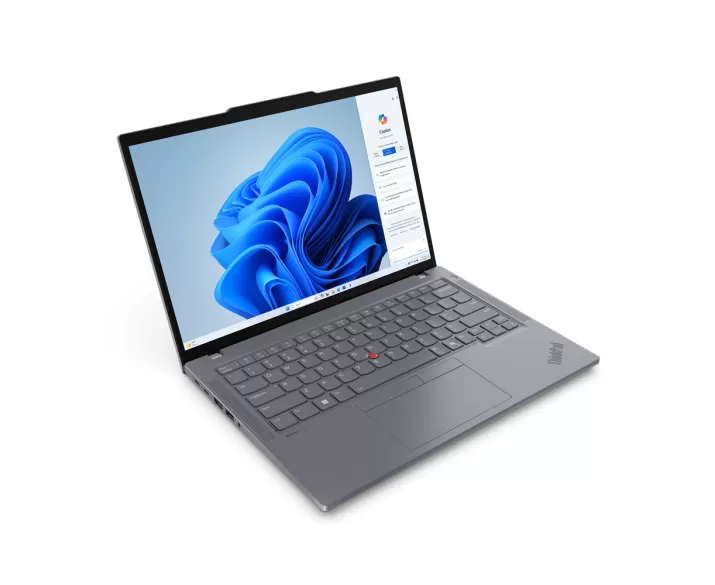 Lenovo Thinkpad T14 Gen 5, CPU: Core Ultra 7 155U, RAM: RAM 32 GB, Ổ cứng: SSD 512GB, Độ phân giải: Full HD+, Card đồ họa: Intel Graphic, Kích thước màn hình: 14 inch, Loại màn hình: Laptop Non-Touch, Hệ điều hành: Windows 11, Màu sắc: Grey - hình số , 3 image