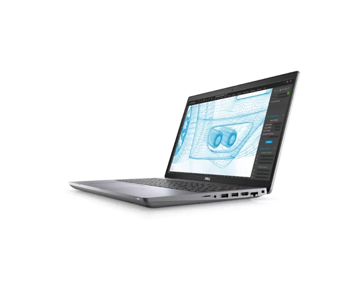 Dell Precision 3561, CPU: Core i7 11800H, RAM: RAM 16 GB, Ổ cứng: SSD 512GB, Độ phân giải: Full HD, Card đồ họa: Quadro T600 - hình số , 6 image