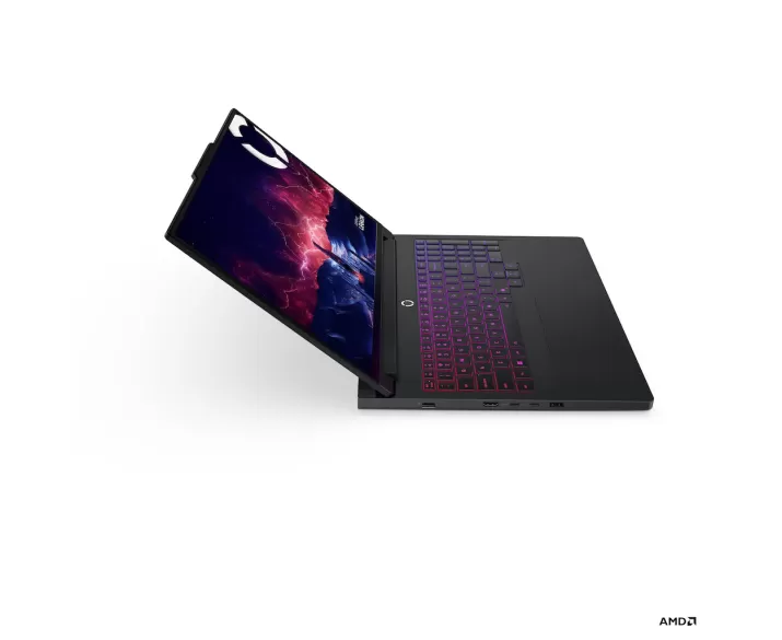 Lenovo Legion Pro 7 16AFR10H, CPU: Ryzen 9 9955HX, RAM: RAM 32 GB, Ổ cứng: SSD 1TB, Độ phân giải: Quad HD+, Card đồ họa: RTX 5070 Ti, Kích thước màn hình: 16 inch, Loại màn hình: Laptop Non-Touch, Hệ điều hành: Windows 11, Màu sắc: Eclipse Black - hình số , 3 image