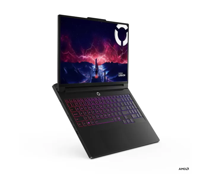 Lenovo Legion Pro 7 16AFR10H, CPU: Ryzen 9 9955HX, RAM: RAM 32 GB, Ổ cứng: SSD 2TB, Độ phân giải: Quad HD+, Card đồ họa: RTX 5070 Ti, Kích thước màn hình: 16 inch, Loại màn hình: Laptop Non-Touch, Hệ điều hành: Windows 11, Màu sắc: Eclipse Black - hình số , 6 image