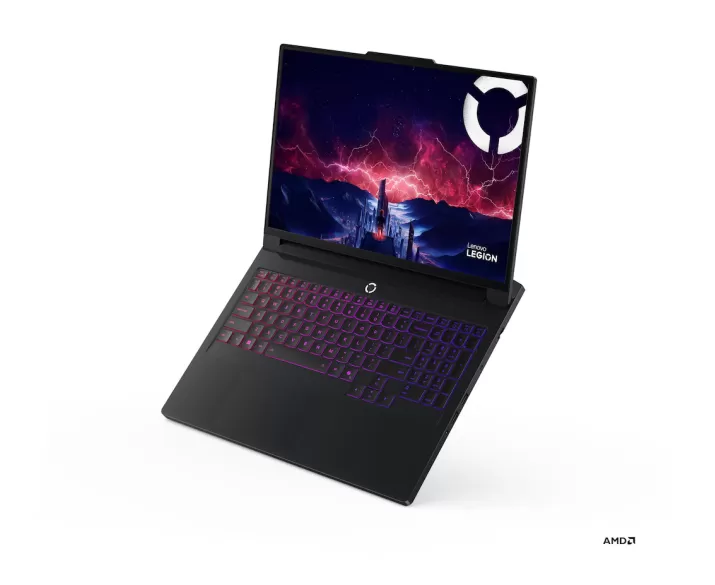 Lenovo Legion Pro 7 16AFR10H, CPU: Ryzen 9 9955HX, RAM: RAM 32 GB, Ổ cứng: SSD 2TB, Độ phân giải: Quad HD+, Card đồ họa: RTX 5070 Ti, Kích thước màn hình: 16 inch, Loại màn hình: Laptop Non-Touch, Hệ điều hành: Windows 11, Màu sắc: Eclipse Black - hình số , 12 image