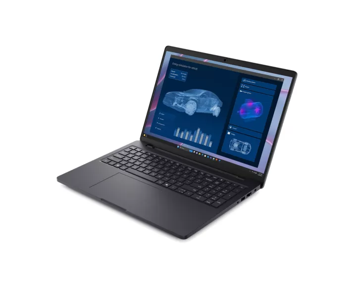 Dell Pro Max 16 MC16255, CPU: Ryzen AI 7 Pro 350, RAM: RAM 32 GB, Ổ cứng: SSD 512GB, Độ phân giải: Full HD+, Card đồ họa: RTX PRO 500, Kích thước màn hình: 16 inch, Loại màn hình: Laptop Non-Touch, Hệ điều hành: Windows 11, Màu sắc: Black - hình số , 2 image