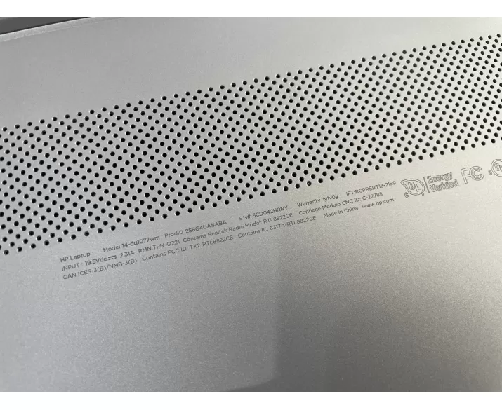HP Laptop 14 dq1077wm - hình số , 4 image