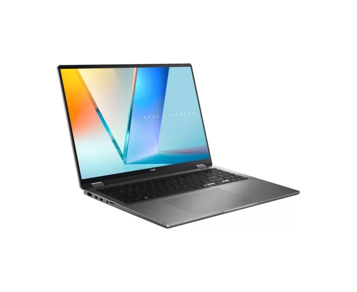 ASUS Vivobook 16 Flip TP3607SA, CPU: Core Ultra 7 258V, RAM: RAM 32 GB, Ổ cứng: SSD 1TB, Độ phân giải: Quad HD+, Card đồ họa: Intel Arc Graphics, Kích thước màn hình: 16 inch, Loại màn hình: Laptop 2 in 1, Hệ điều hành: Windows 11, Màu sắc: Matte Gray, Tình trạng: Openbox - hình số , 5 image