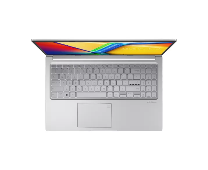 Asus Vivobook 15 F1504VA, CPU: Core i7 1355U, RAM: RAM 16 GB, Ổ cứng: SSD 1TB, Độ phân giải: Full HD, Card đồ họa: Intel Graphic, Kích thước màn hình: 15.6 inch, Loại màn hình: Laptop Touch, Hệ điều hành: Windows 11, Màu sắc: Silver, Tình trạng: New 100% - hình số , 2 image
