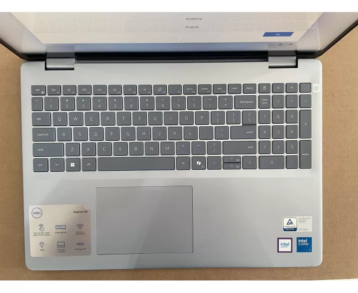Dell Inspiron 5640 (Cũ đẹp 98%), CPU: Core 7 150U, RAM: RAM 16 GB, Ổ cứng: SSD 1TB, Độ phân giải: Full HD+, Card đồ họa: Intel Graphic, Loại màn hình: Laptop Touch, Hệ điều hành: Windows 11, Màu sắc: Ice Blue, Tình trạng: Đẹp 98% - hình số , 5 image