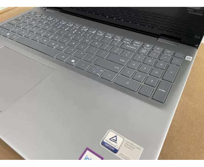 Dell Inspiron 5640 (Cũ đẹp 99%), CPU: Core 7 150U, RAM: RAM 16 GB, Ổ cứng: SSD 1TB, Độ phân giải: Full HD+, Card đồ họa: Intel Graphic, Loại màn hình: Laptop Touch, Hệ điều hành: Windows 11, Màu sắc: Ice Blue, Tình trạng: Đẹp 99% - hình số , 6 image