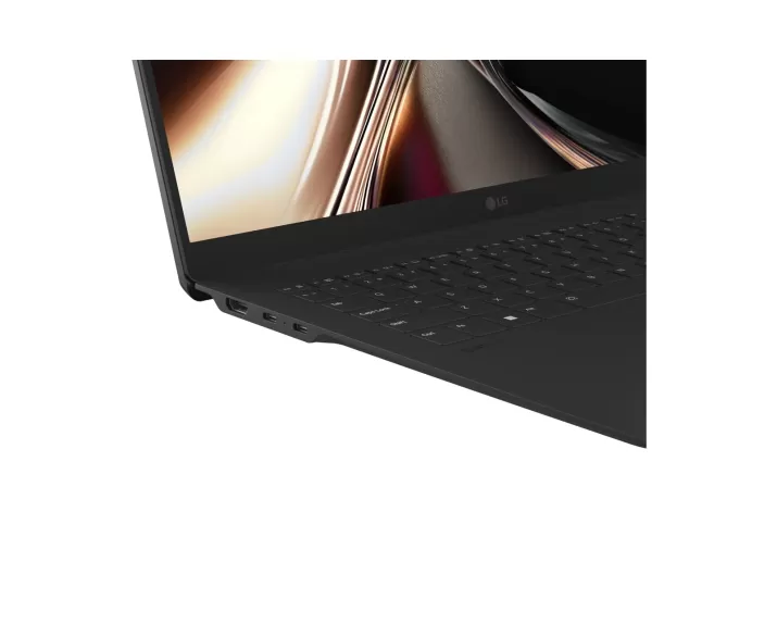LG gram Pro 17 17Z90U, CPU: Core Ultra 7 355, RAM: RAM 32 GB, Ổ cứng: SSD 1TB, Độ phân giải: Quad HD+, Card đồ họa: Intel Graphic, Kích thước màn hình: 17 inch, Loại màn hình: Laptop Touch, Hệ điều hành: Windows 11, Màu sắc: Black, Tình trạng: Openbox - hình số , 5 image