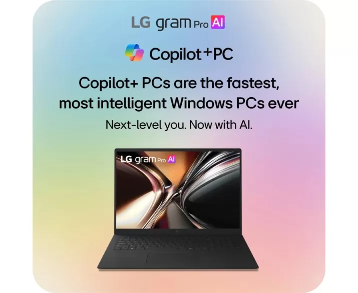 LG gram Pro 17 17Z90U, CPU: Core Ultra 7 355, RAM: RAM 32 GB, Ổ cứng: SSD 1TB, Độ phân giải: Quad HD+, Card đồ họa: Intel Graphic, Kích thước màn hình: 17 inch, Loại màn hình: Laptop Touch, Hệ điều hành: Windows 11, Màu sắc: Black, Tình trạng: Openbox - hình số , 9 image