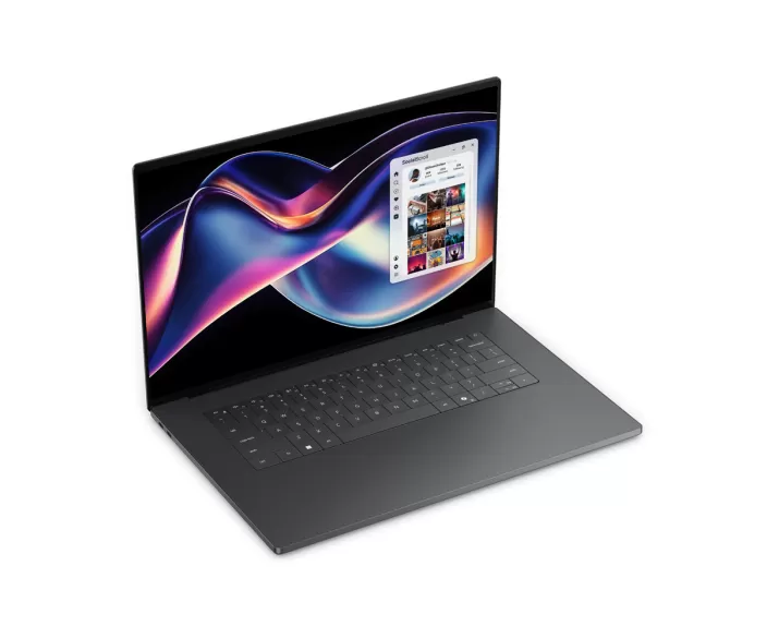 New Dell XPS 16 DA16260, CPU: Core Ultra X7 358H, RAM: RAM 32 GB, Ổ cứng: SSD 1TB, Độ phân giải: Full HD+, Card đồ họa: Intel Graphic, Kích thước màn hình: 16 inch, Loại màn hình: Non-Touch, Hệ điều hành: Windows 11 Pro, Màu sắc: Graphite (Than chì), Tình trạng: New Seal - hình số , 10 image