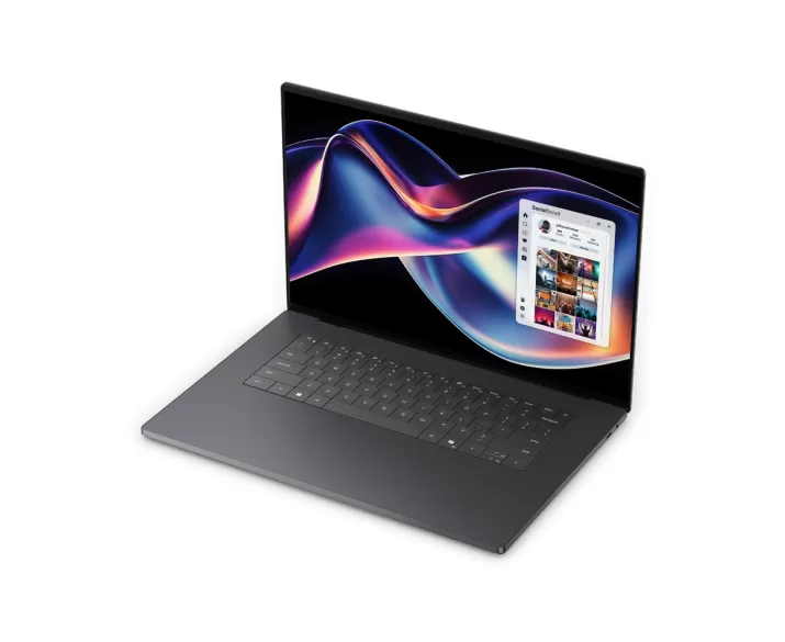 New Dell XPS 16 DA16260, CPU: Core Ultra X7 358H, RAM: RAM 32 GB, Ổ cứng: SSD 1TB, Độ phân giải: Full HD+, Card đồ họa: Intel Graphic, Kích thước màn hình: 16 inch, Loại màn hình: Non-Touch, Hệ điều hành: Windows 11 Pro, Màu sắc: Graphite (Than chì), Tình trạng: New Seal - hình số , 4 image