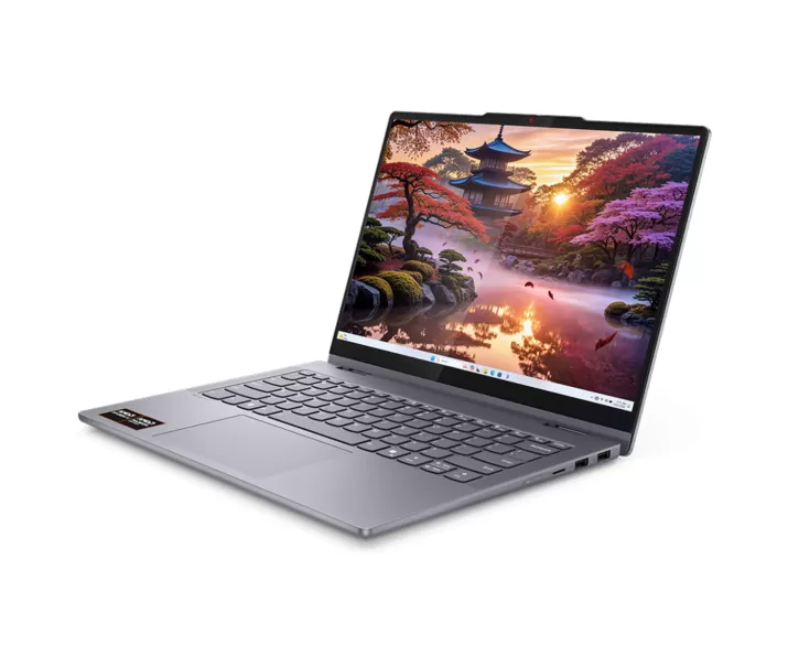  Lenovo IdeaPad 5 2 in 1 14AGP11, CPU: Ryzen AI 7 445, RAM: RAM 32 GB, Ổ cứng: SSD 1TB, Độ phân giải: Full HD+, Card đồ họa: AMD Radeon Graphics, Kích thước màn hình: 14 inch, Loại màn hình: Laptop 2 in 1, Hệ điều hành: Windows 11, Màu sắc: Cosmic Blue, Tình trạng: New 100% - hình số , 7 image