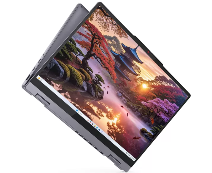  Lenovo IdeaPad 5 2 in 1 14AGP11, CPU: Ryzen AI 7 445, RAM: RAM 32 GB, Ổ cứng: SSD 1TB, Độ phân giải: Full HD+, Card đồ họa: AMD Radeon Graphics, Kích thước màn hình: 14 inch, Loại màn hình: Laptop 2 in 1, Hệ điều hành: Windows 11, Màu sắc: Cosmic Blue, Tình trạng: New 100% - hình số , 9 image