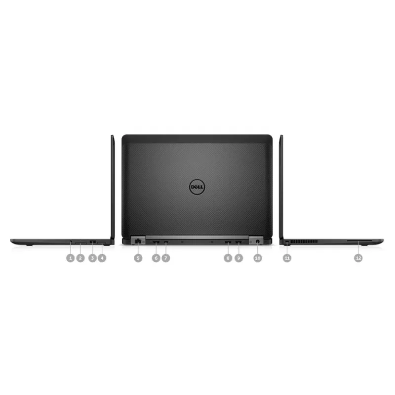 Dell Latitude E7270 12.5 inch WLED HD , CPU: Core™ i7 6600U, RAM: 16 GB, Ổ cứng: SSD M.2 512GB, Độ phân giải : HD (1280 x 720) - hình số , 5 image