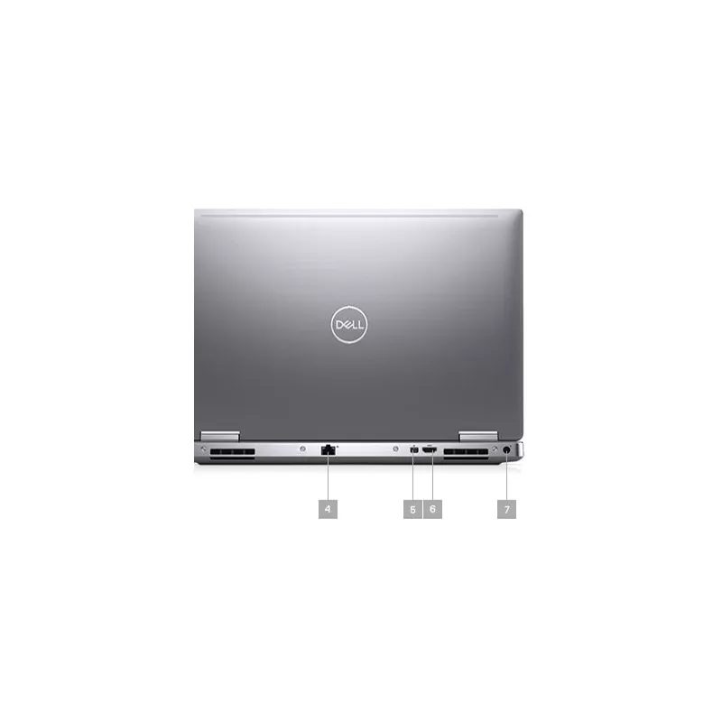 Dell Precision 7540, CPU: Core i7 9850H, RAM: RAM 8 GB, Ổ cứng: SSD 256GB, Độ phân giải : Full HD, Card đồ họa: NVIDIA Quadro T2000 - hình số , 5 image