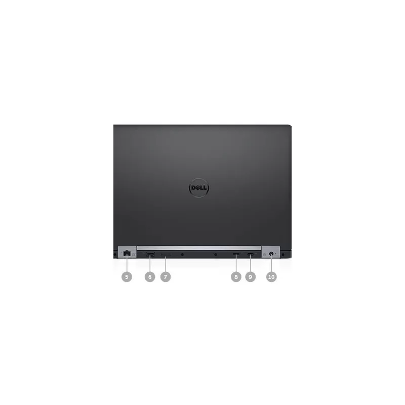 Dell Latitude E5570, CPU: Core i7 6600U, RAM: 8 GB, Ổ cứng: SSD M.2 256GB, Độ phân giải : Full HD (1920 x 1080), Card đồ họa: AMD Radeon R7 M360 - hình số , 7 image