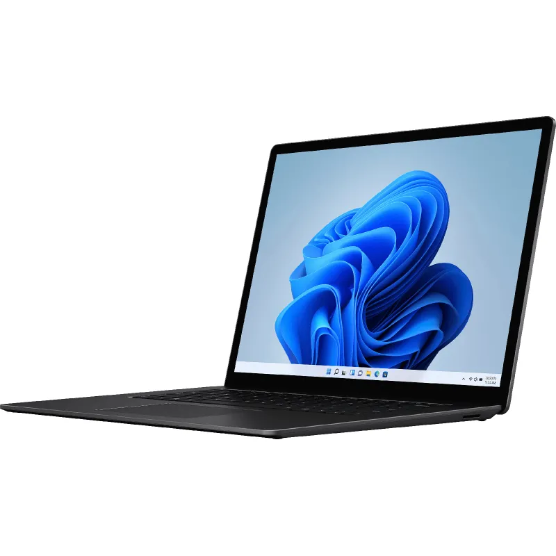 Surface Laptop 4, CPU: Core i7 - 1185G7, RAM: 16GB, Ổ cứng: SSD M.2 512GB, Độ phân giải: 2K+, Card đồ họa: Intel Iris Xe Graphics, Màu sắc: Matte Black - hình số , 6 image