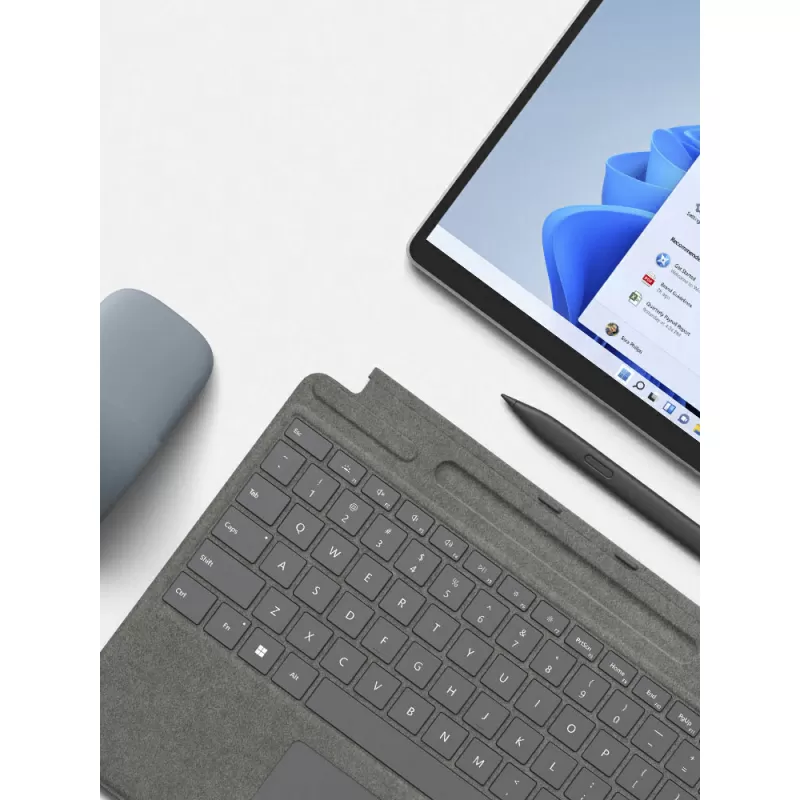 Surface Slim Pen 2 và Signature Keyboard, Màu sắc: Platinum Alcantara Material - hình số , 6 image