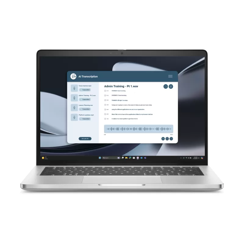 Dell Pro 14 Plus PB14255 2 in 1, CPU: Ryzen AI 5 Pro 340, RAM: RAM 16 GB, Ổ cứng: SSD 512GB, Độ phân giải : Full HD+, Card đồ họa: AMD Radeon Graphics, Kích thước màn hình: 14 inch, Loại màn hình: Laptop 2 in 1, Hệ điều hành: Windows 11, Màu sắc: Cool Silver - hình số , 10 image