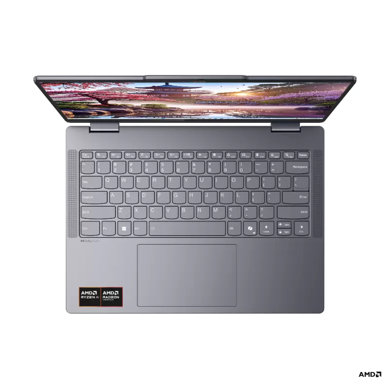 Lenovo IdeaPad 5 2 in 1 14AKP10 - hình số , 14 image Lenovo IdeaPad 5 2 in 1 14AKP10, CPU: Ryzen AI 5 340, RAM: RAM 16 GB, Ổ cứng: SSD 256GB, Độ phân giải : Full HD+, Card đồ họa: AMD Radeon Graphics, Kích thước màn hình: 14 inch, Loại màn hình: Laptop Touch, Hệ điều hành: Windows 11, Màu sắc: Luna Grey - hình số , 14 image