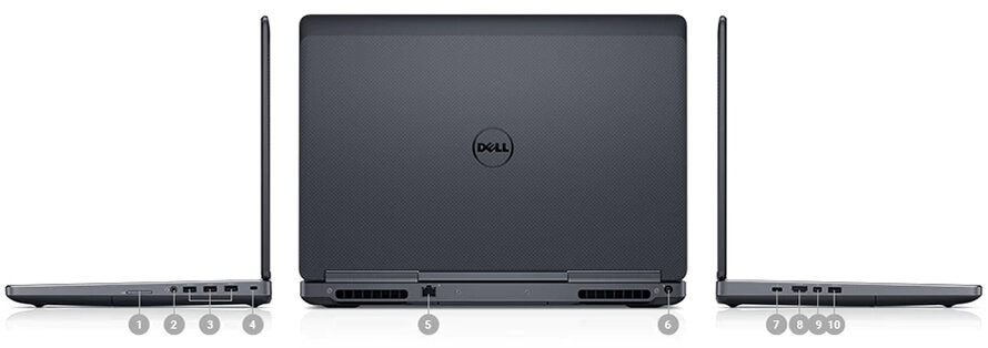 New Workstation Dell Precison 7520 nhập khẩu Mỹ