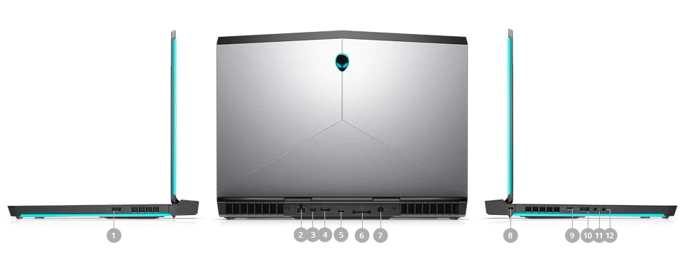 Laptop Dell Alienware M15 2019 15.6 inch UHD Core i9 8950HK 16GB SSD 512GB GeForce GTX™ 1080 Windows 10